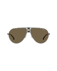 Carrera Eyewear 63mm Oversize Gradient Aviator Sunglasses