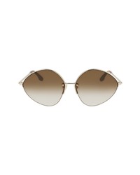 Victoria Beckham 64mm Gradient Oversize Tea Cup Sunglasses