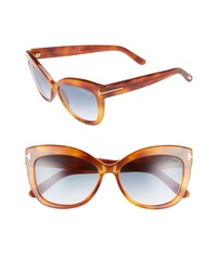Tom Ford Alistair 56mm Gradient Sunglasses