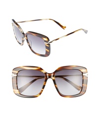Derek Lam Anita 55mm Square Sunglasses