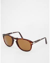 Persol Aviator Keyhole Polarised Foldable Sunglasses