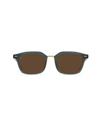 Raen Bastien 53mm Polarized Rectangle Sunglasses