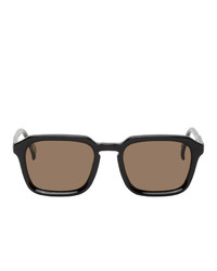 Raen Black And Brown Burel Sunglasses