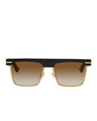 CUTLER AND GROSS Black And Gold 1359 Sunglasses