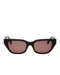 RetroSuperFuture Black And Red Cento Sunglasses