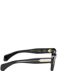 Jacques Marie Mage Black Fellini Sunglasses