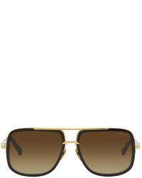 Dita Black Gold Mach One Sunglasses