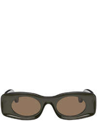 Loewe Black Khaki Paulas Ibiza Square Original Sunglasses