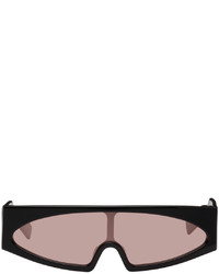 Rick Owens Black Pink Gene Sunglasses