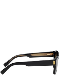 Dunhill Black Rectangular Sunglasses