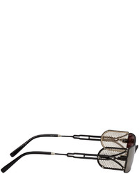Matsuda Black Reflective 10611h Sunglasses