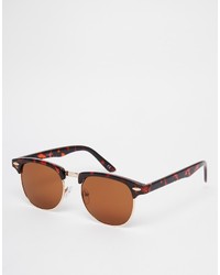 Asos Brand Tortoiseshell Retro Sunglasses