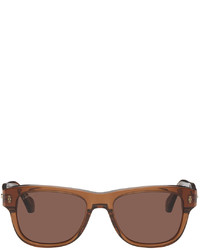 Cartier Brown C De Rectangular Sunglasses