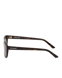 Balenciaga Brown Cat Eye Sunglasses