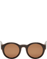 Maison Margiela Brown Dual Mykita Edition Sunglasses