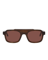 Thierry Lasry Brown Fatality 128 Sunglasses