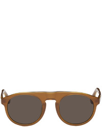 Dries Van Noten Brown Linda Farrow Edition 91 C9 Sunglasses