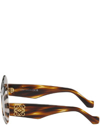 Loewe Brown Oversized Sunglasses
