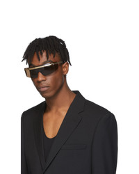 Versace Brown Rock Icon Sunglasses