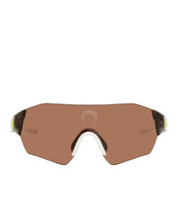 Marine Serre Brown Rudy Project Edition Turtle And Moon Airblast Sunglasses