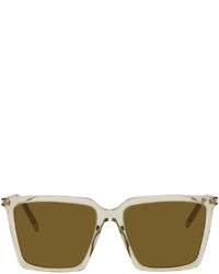 Saint Laurent Brown Sl 474 Sunglasses