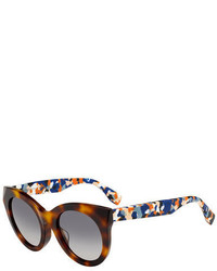 Fendi Chromia Square Universal Fit Sunglasses