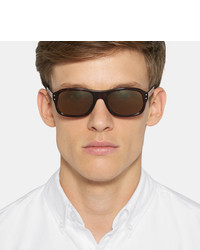 Kingsman Cutler And Gross Square Frame Tortoiseshell Acetate Sunglasses