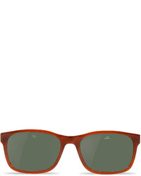 Vuarnet District Medium Rectangular Sunglasses Brown