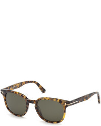 Tom Ford Frank Shiny Havana Sunglasses Brown