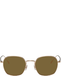 Oliver Peoples Gold Ads Sunglasses