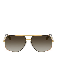 Dita Gold And Grey Midnight Special Sunglasses