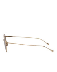 Native Sons  Gold And Grey Roy 47 Sunglasses