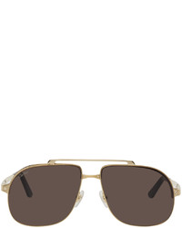 Cartier Gold Santos De Sunglasses