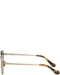 Nanushka Gold Sare Sunglasses
