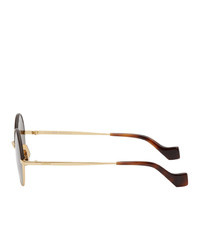 Loewe Gold Small Round Sunglasses