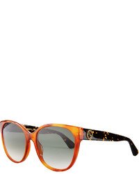 Gucci Gradient Oversized Cat Eye Sunglasses