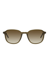 Saint Laurent Green Sl 385 Sunglasses