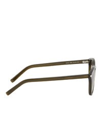 Saint Laurent Green Sl 401 Sunglasses