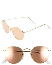 Ray-Ban Icons 50mm Sunglasses Brownpink