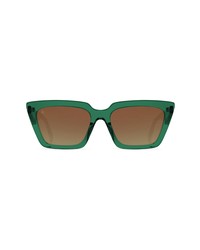 Raen Keera 54mm Gradient Square Sunglasses In Fern Groovy Brown At Nordstrom