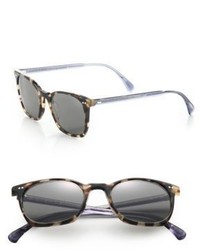 Oliver Peoples La Coen 49mm Tortoise Square Sunglasses