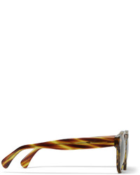 Illesteva Leonard Round Frame Acetate Sunglasses