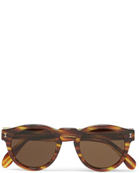 Illesteva Leonard Round Frame Acetate Sunglasses