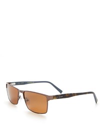 Ted Baker London Square Polarized Sunglasses
