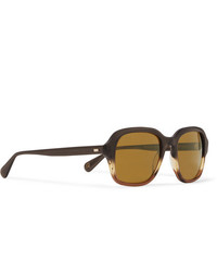 Moscot Megillah Square Frame Gradient Acetate Sunglasses