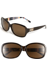 Kate Spade New York Annikaps 56mm Polarized Sunglasses Tortoise Brown Polarized