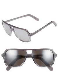 Randolph Engineering Norwich 56mm Sunglasses Grey Tortoise Grey Flash