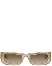 FLATLIST EYEWEAR Off White Bricktop Sunglasses