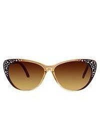 Outlook Eyewear Xhilaration Cateye Sunglasses Brown