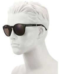 Burberry Phantos 55mm Folding Round Sunglasses